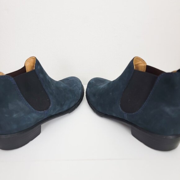 Blundstone BL1975 Ankle Chelsea Boot in Blue Nubuck 8.5 - Picture 5 of 10